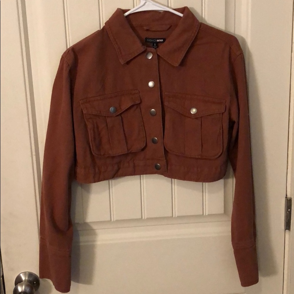 Cargo Cropped Jacket!